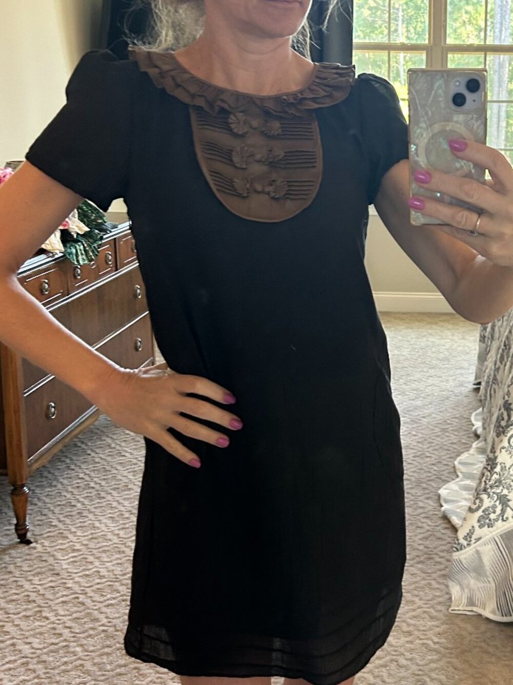 Theme Black and Brown Dress